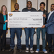 The winning team from Grambling State University pitched Relief Front, the online marketplace that sells products of other stores that are negatively impacted by natural disasters, an idea that earned them $10,000 in capital and $5,000 in free legal services for the BizTech Challenge at the Bayou Classic. Byron Clayton and Genevieve Silverman of Nexus Louisiana bookend the winning team.
J.R. Thomason